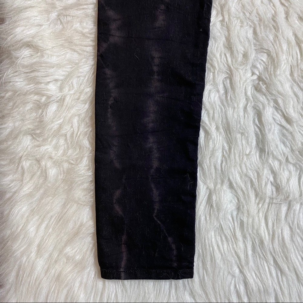 🔥SOLD🔥 American Eagle Electric Stripe Skinny Jeans Black - Picture 14 of 16